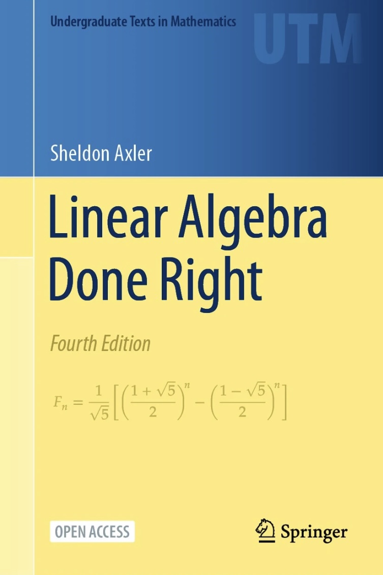 Read more about Linear Algebra Done Right - Fourth Edition